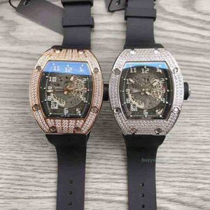 Luksusowe zegarki Designer Watches Sports Sports Extreme Street Sports Automatyczny zegarek mechaniczny 40 mm Rchar M Watch x7HF