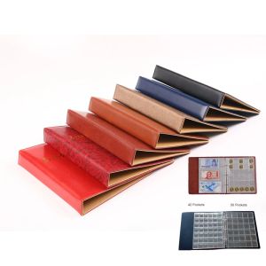 Albums Empty Album 3 hole Coin Paper Money Note COIN Stamp Holder Page Binder Empty Album Free Shipping 27cm*24cm*4cm