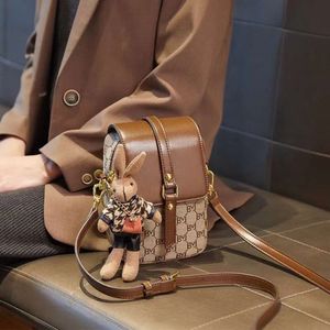 the Factory Handbag Store Sold by Mobile Phone Bag Womens 2024 New Small Trendy and Fashionable Spring Summer High-end Feeling Group