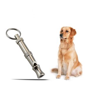 Apito ajustável para cães de estimação, para parar de latir, controle de latidos, para treinamento de cães, ondas sonoras dissuasoras