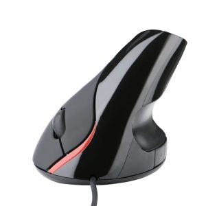 Mouse Nuovo mouse per computer Mouse verticale ottico USB Mouse ergonomico con protezione per il polso verticale Mouse cablato a 5 pulsanti