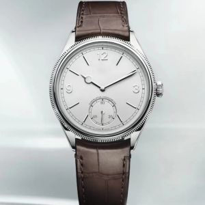 2023 Geneve zegarki mechaniczne Cellini Watch Wysokiej jakości Brown Pasp Series Automatyczne reloJ Designer Designer Mężczyzne Wodoodporne szafirowe oryginał.