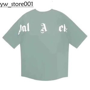 Палатные углы дизайнерская футболка мужская футболка роскошная модная пальмовая футболка