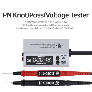 Handgereedschapssets MECHANIC Multimeter V2.0 Tester Visual Pen Voltage Internal Resistance Meter HD Display Accurately Motherboard Voltage Tool