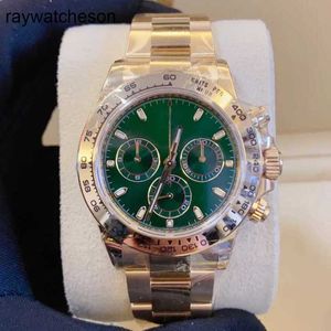 Funções Assista Swiss Watches Automatic Wristwatch Mens de luxo de luxo 40mm U1 Gold Sapphire Crystal Designer 904L Aço inoxidável panda Dial