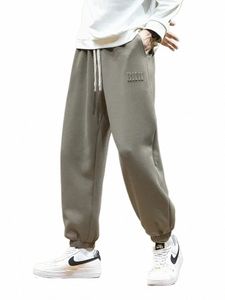 2023 outono novo moletom masculino baggy jogger calças hip hop streetwear tornozelo comprimento cott casual calças soltas plus size 8xl w2rl #