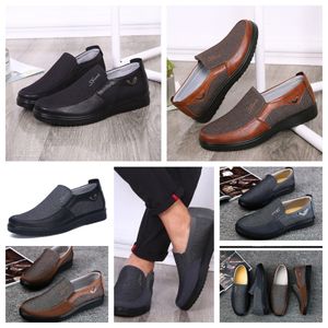 Sapatos GAI tênis casual sapato masculino único negócio redondo toe sapato casual sola macia chinelo plano masculino clássico conforto sapato tamanho macio EUR 38-50