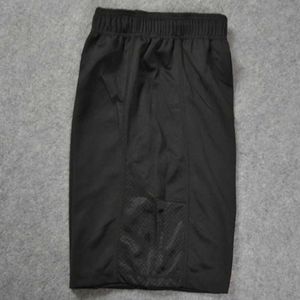 Shorts Men's Professional Sports Shorts Running Snabbtorkning av andningsbar träningsbyxor Black (S Size) 24325