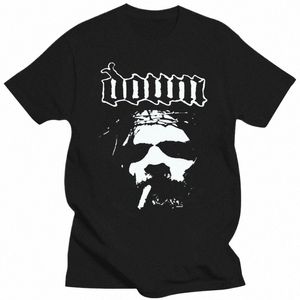 Down Band Phil Anselmo rökning ansikte tung metallskjorta SML-2XL Badhabitmerch Z96M#