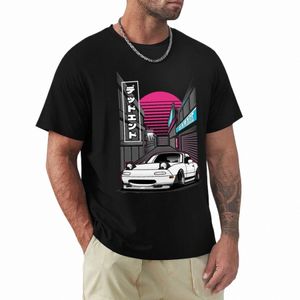 Miata Japon Sokak T-shirt artı boyutu Üstler Komik T Shirts Erkek Tişört 745T#