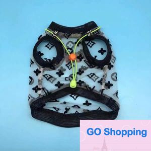 Simple Internet Celebrity Dog Clothes Spring and Summer Thin Schnauzer Corgi and Shiba Inu Teddy Bichon Cat Breathable Vests