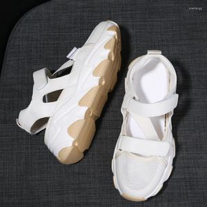 Freizeitschuhe Damen Sommer Sandalen Daddy Dicker Boden Mode Joker Jugend Fee Temperament Sneakers.