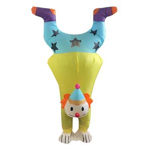 Simbok Upside Down Clown Inflatable Costume for Adult Men Women Dance Parties TV Programs Carnivals Opening Celebrations