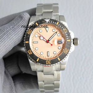 럭셔리 워치 고품질 남성 시계 자동 기계식 이동 시계 40mm Sapphire Luminous Business Watch 904L 스테인리스 스틸 슬립 버클 스트랩