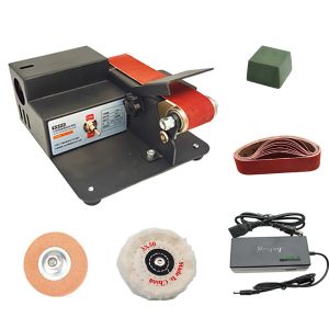 Boormachine Electric Sander Multifunctional Diy Polishing Grinding Desktop Mini Belt Hine Cutter Fixed Angle Grinder Polishing Artifact