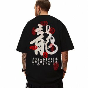 2024 Men's T-Shirt 3d Chinese Print Fi Male Clothing Loose Tshirts For Men Oversized Tees Street Harajuku Short Sleeve Tops 87e7#
