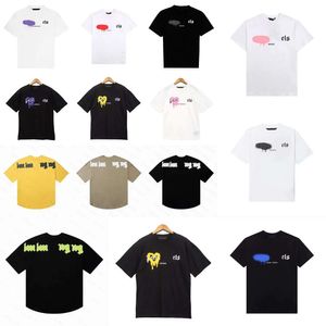 Camisetas de moda de moda de moda Designer de homens para homem Top Tre-shirt Crew pescoço de manga curta algodão letra respirável camiseta de 20ss xl branco preto