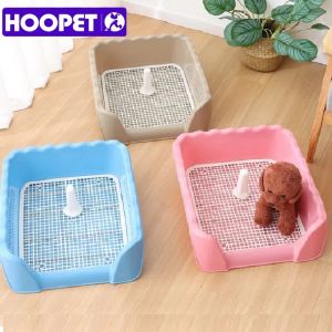 Boxes HOOPET Dog Toilet Puppy Potty Urinal Lavatory Basin Dog Defecation Training Tray Plastic Dogs Cleaning Tray Pet Supplies