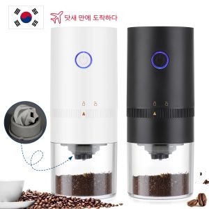 Ferramentas moedor de café elétrico café automático grãos de café moinho de especiarias máquina de café expresso portátil typec carregador usb moedor