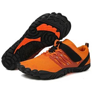 Unisex Outdoor Barefoot Mountaineering Shoes Breathable Hiking Shoes Mens Off road Climbing and Running Shoes cycling shoes 240313