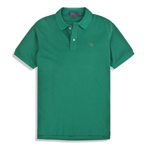High End Men's Brand Polos broderad t-shirt kortärmad 2024 Summer Cotton Luxury T-shirt Ny designer Polo Shirt High Street Top
