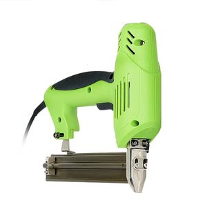 Electric Nail Gun Nailing Stapler Shooter Stapler Gun 220V Woodworking Tools Furniture Stapler Framing Tacker DIY Hand Tool 240312