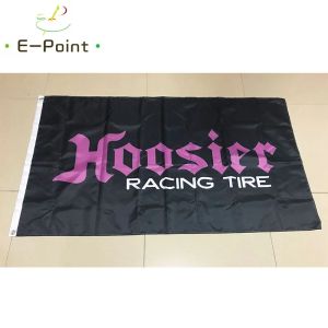 Akcesoria opony wyścigowe Hoosier Flaga 2 stóp*3 stóp (60*90 cm) 3 stóp*5 stóp (90*150 cm) Dekoracje świąteczne dla Banner Flag Home Prezenty