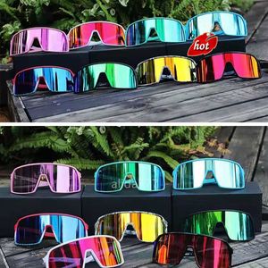 Oo9406 Óculos de sol esportivos para bicicleta ao ar livre, designer de óculos de sol para mulheres, 3 lentes polarizadas, tr90, fotocromático, ciclismo, golfe, pesca, corrida, homens, equitação, sol 46VE