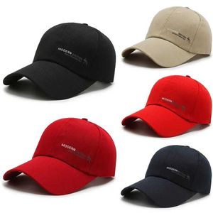 Top Caps 1 Unisex Açık Hava Beyzbol Şapkası Moda Mektubu Erkekler Ayarlanabilir Hip Hop Şapkası Kadın Güneş Şapkası Mevsimsel Anlık Şapka J240325