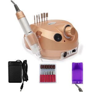 Nail Drill Accessories Apparatus For Manicure And Pedicure Set 30000Rpm Strong Electric Milling Hine File Lathe Kit Drop Delivery Heal Dhxte