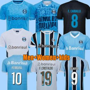 2023 2024 2025 Gremio Paulista Soccer Jerseys 23 24 25 home away 3rd Suarez Gilchmei Johnath maillot MILLER Football shirt men women kids uniforms Camisetas de foot