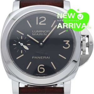 Paneraiss Deisgn Movement Watches Luminous Machine Watch Boutique Limited 100 PAM00415 Mäns vakande rostfritt stål Vattentät hög kvalitet