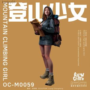 Anime Manga OceanCosmos miniature Originale Mountain climbing ragazza cacciatore Sexy Girl Resina non verniciata Model kit figura GK yq240325