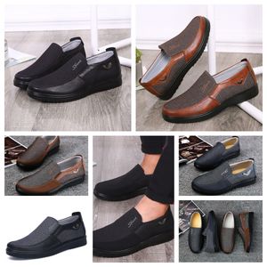 Shoes GAI sneakers Casual Shoe Men Singles Business Round Toe Shoe Casual Softs Sole Slipper Flat Men Classic comfort shoes soft sizes EUR 38-50