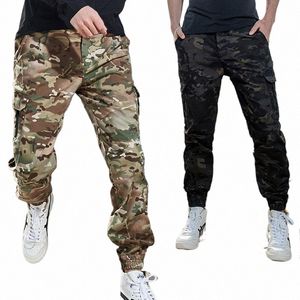 Mege Marca Tactical Jogger Pants Exército dos EUA Camoue Cargo Calças Streetwear Homens Calças de Trabalho Resistente ao Desgaste Urbano Primavera Outono f5YI #