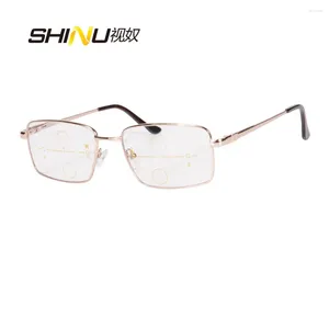 Sonnenbrille Herrenbrille Progressive Multifokale Lesebrille für Menschen mit Nah- und Fernsichtigkeit SH030