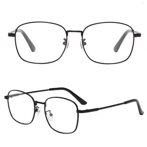 Sunglasses Retro Blue Light Blocking Glasses Squar Pochromic Lens UV Shades Eyewear For Gaming Students
