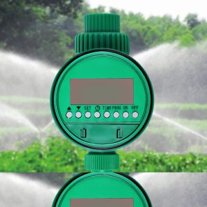 タイマー灌漑コントロールガーデンウォーターバルブ散水制御装置LCDディスプレイ電子自動灌漑タイマーツール