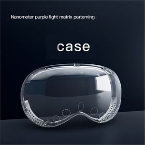 For Apple Vision Pro head wearing TPU transparent protective case VR intelligent gaming glasses protective case silicone scratch and collision prevention