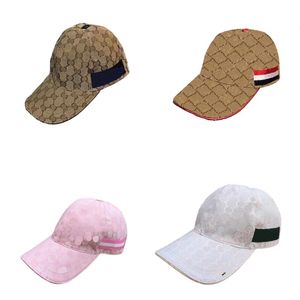 Wholesale baseball cap soft summer embroidered stripes ball caps designer fashion letters mix color adumbral optional fitted hat birthday gift hj082 C4