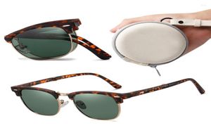 Okulary przeciwsłoneczne składane HD Polaryzowane mężczyźni Kobiet Designer Club Brand Solding Driving Sun Sklass Oferte Dropp Master Shades3770993