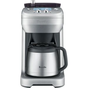 Инструменты Кофеварка Breville Grind Control, 60 унций, матовая нержавеющая сталь, BDC650BSS, серебро