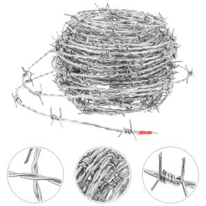 Gates Barbed Steel Wire Mesh Fence Farm Protective Net Garden Poultry Fencing Outdoor