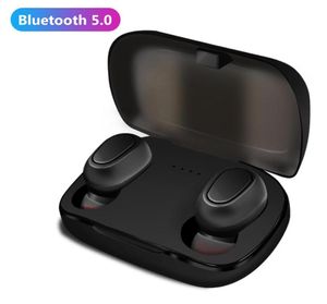 Y33 Słuchawki bezprzewodowe TWS 50 słuchawek Bluetooth słuchawki HiFi stereo słuchawki Hałas Anulujące zestaw słuchawkowy wodoodporne wkładki douszne z diodą LED disp4541084