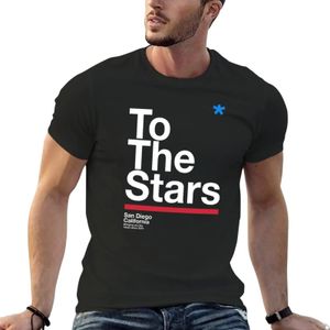 TTS - Футболка To The Stars, простая футболка, топы больших размеров, мужская одежда 240319