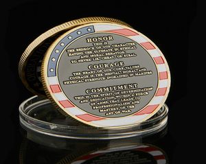 Arts and Crafts USA Army First Salute giura un giuramento dell'ufficio American Independence Value Challenge Coin8944095