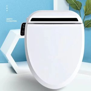 Tampa de vaso sanitário inteligente atacado universal calor instantâneo multifuncional capa de lavagem de bunda automática 240322