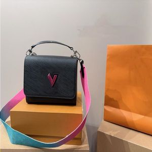 Kvinnors premium lyxhandväska designer vridning vatten krusning tote kvinnors handväska axel väska crossbody väska makeup väska handväska 2 irgn