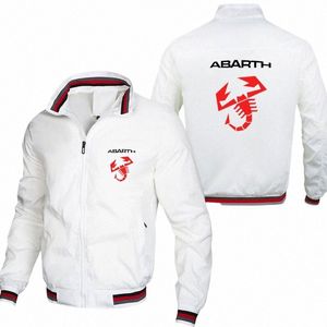 men's coat top Hip hop street men's jacket abarth logo print Outdoor Men's bomber jacket Spring Autumn Windproof Jacket mens C4XF#