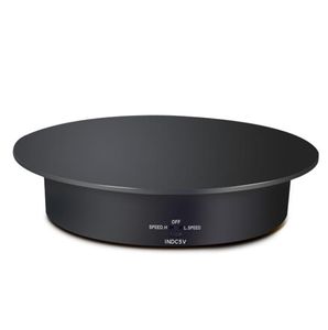 238cm Elektrik Dönen Poograph Po Studio Ekran Stand USB Pil Şarj Turntable ModelDisplay Stand Base8030647